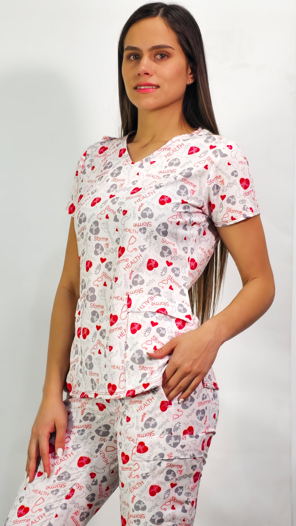 Filipina 600 Dama Health-Sforme, Scrubs Estampados
