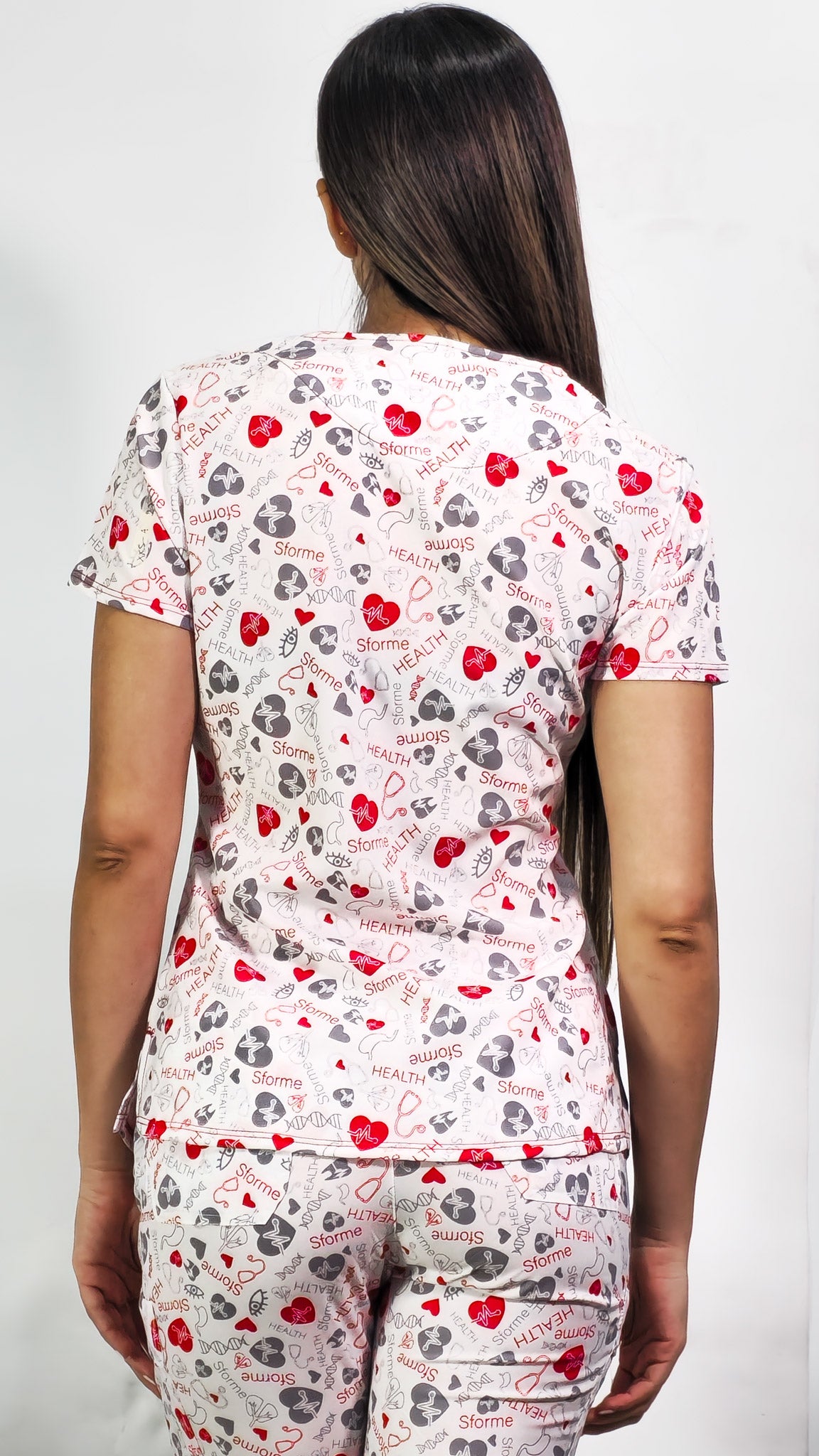 Filipina 600 Dama Health-Sforme, Scrubs Estampados