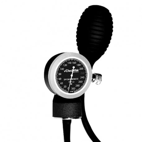Kit Doble Baumanometro  Aneroide Negro (Incluye Estetoscopio)