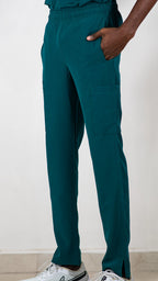 Pantalon Quirurgico Hombre 5 Bolsas Verde Botella F.W