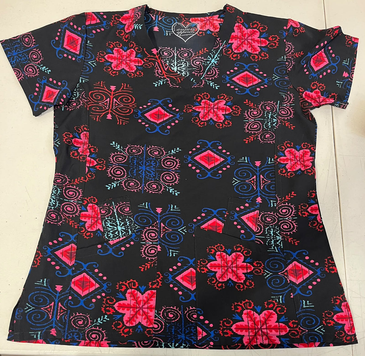 Filipina Estampado Flores, Scrubs 600