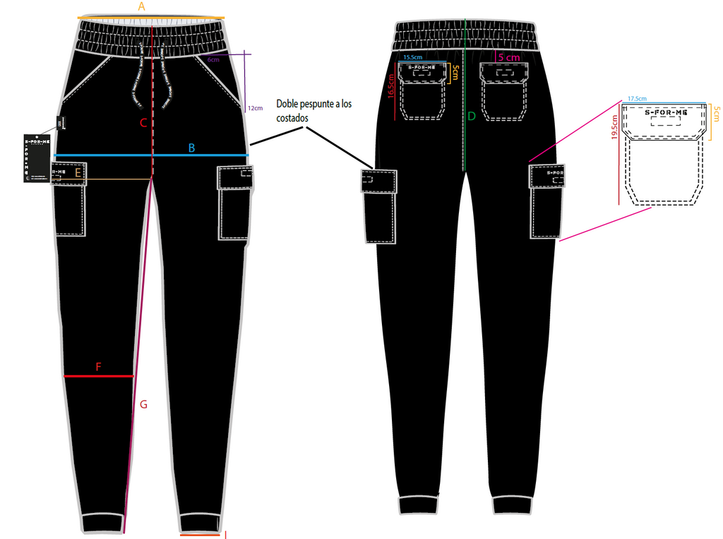 Jogger Quirurgico Hombre AirForce (Petroleo) Super Stretch, Scrubs 910