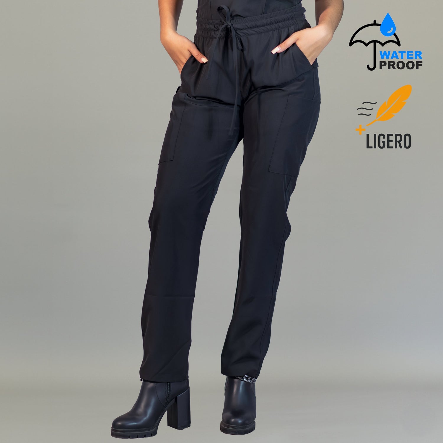 uniforme de enfermera negro para dama