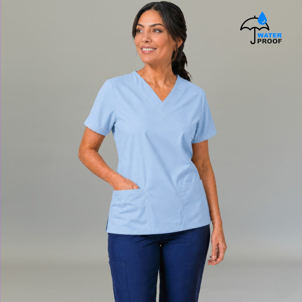 Filipina 502 Quirúrgica Mujer Azul Plumbago Antifluido FW