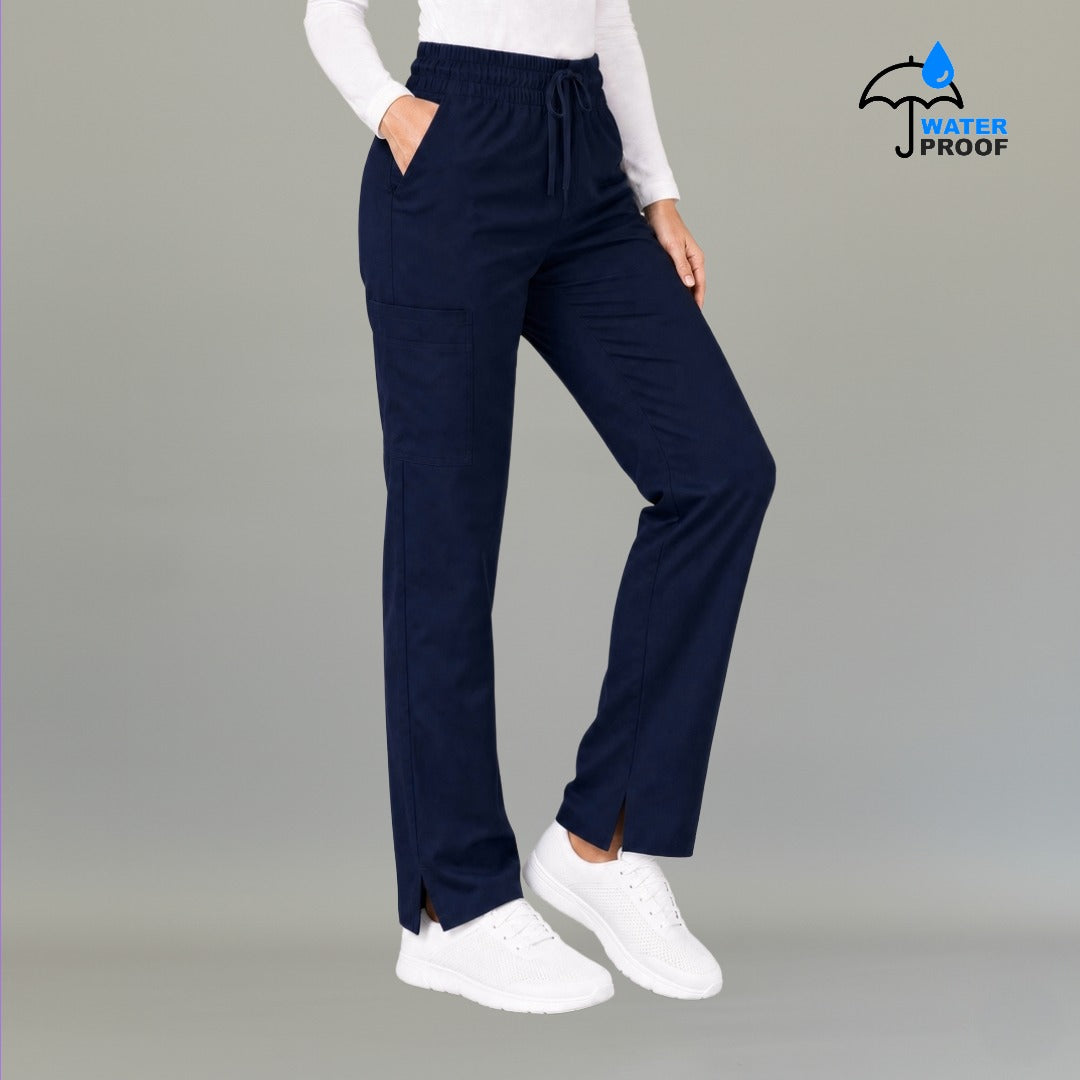 Pantalón 502 Quirúrgico Mujer Azul Marino Antifluido Relaxed