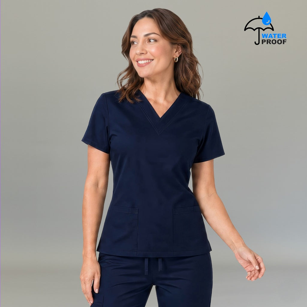 Filipina 502 Quirúrgica Mujer Azul Marino Antifluido FW