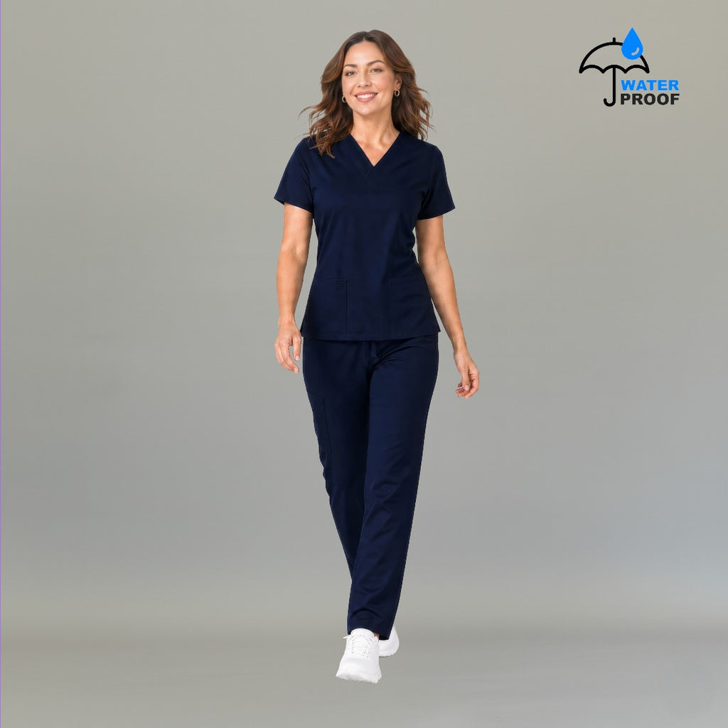 Filipina 502 Quirúrgica Mujer Azul Marino Antifluido FW