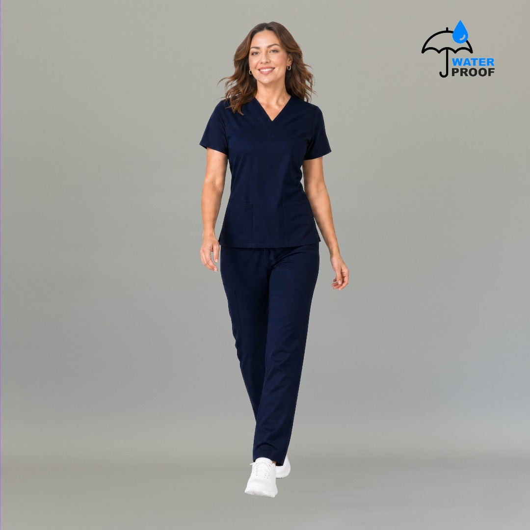 Filipina 502 Quirúrgica Mujer Azul Marino Antifluido FW