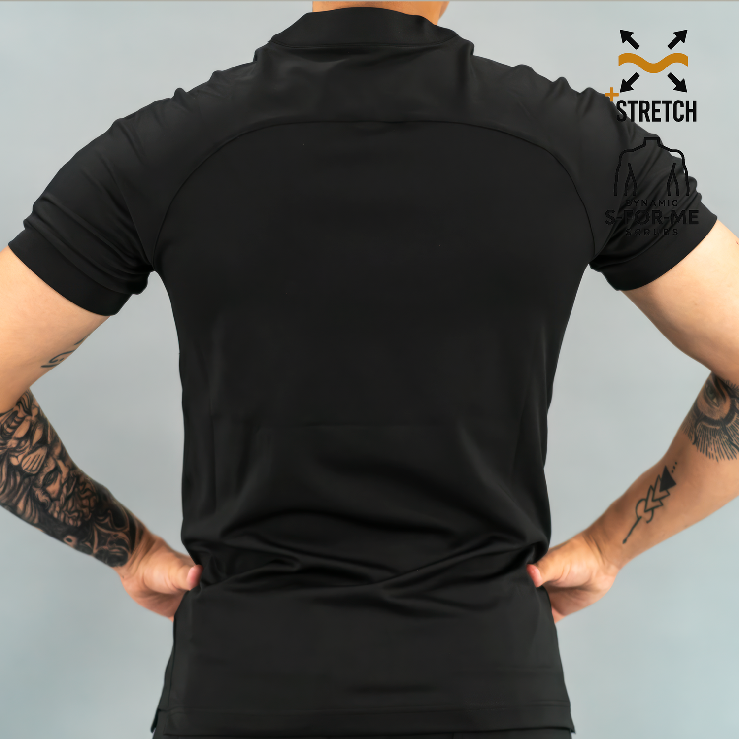 pijama quirúrgica negra