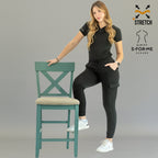 pijama quirúrgica negra
