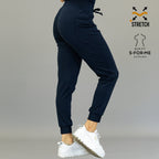 Jogger médico azul marino 902 súper stretch para enfermeras y doctoras