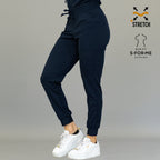 Jogger quirúrgico azul marino 902 cintura elástica uniforme médico México