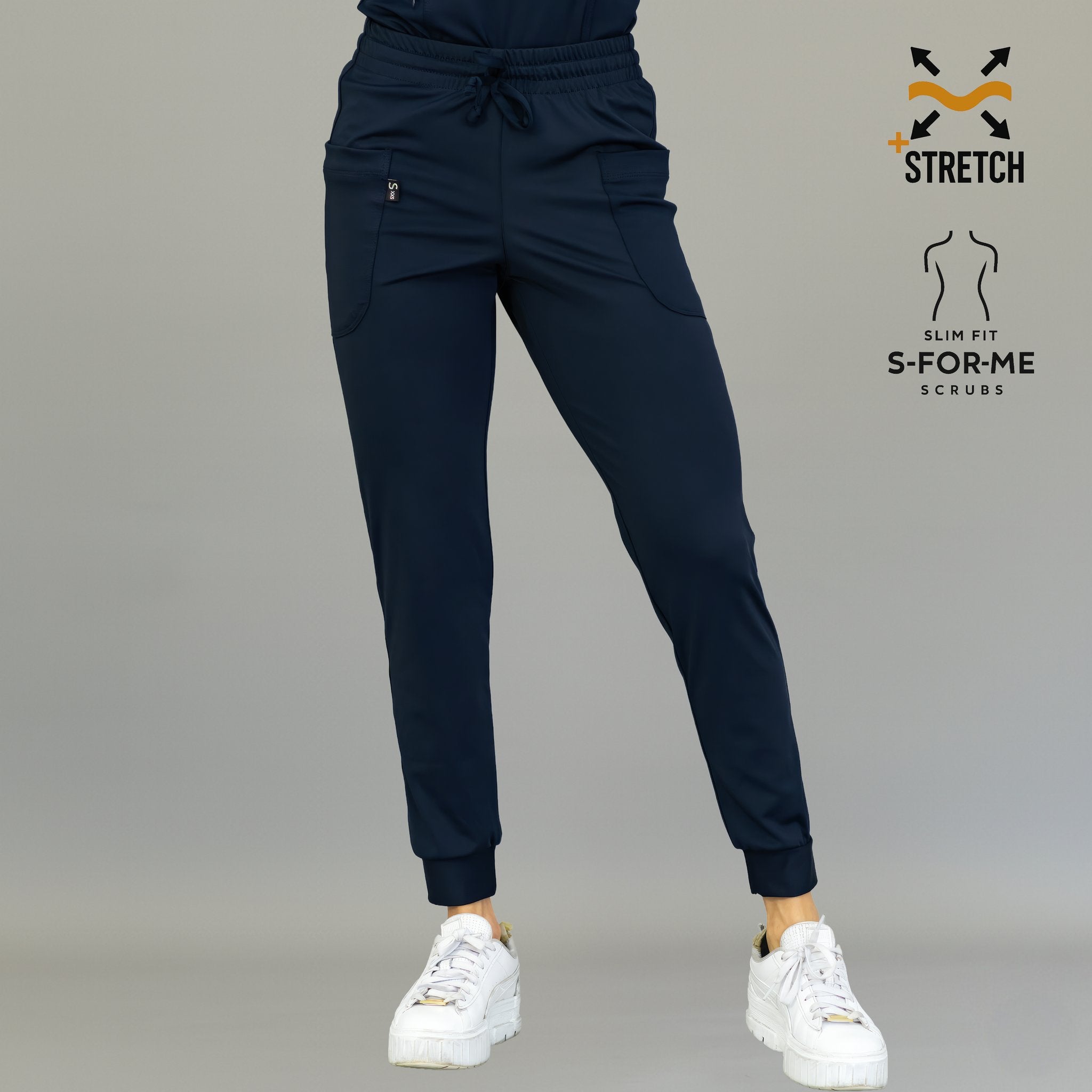 Jogger quirúrgico azul marino 902 comodidad y estilo para jornadas largas