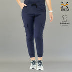 Jogger quirurgico azul marino para mujer Estilo 910 Super Stretch vista principal