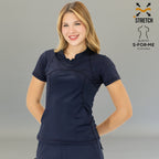 Conjunto medico azul marino mujer filipina y jogger quirurgico Estilo 910