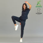 jogger bamboo mujer 511 azul marino profesional Sandel Medica