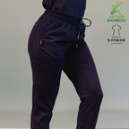 jogger bamboo mujer 511 uva tela bambu antibacterial Sandel Medica