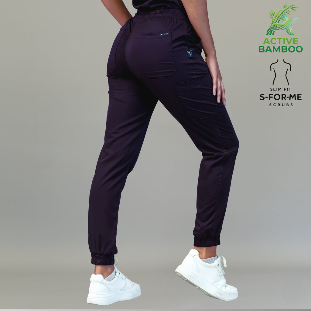 jogger bamboo mujer 511 uva morado sofisticado Sandel Medica
