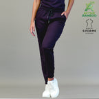 jogger bamboo mujer 511 uva vista lateral Sandel Medica