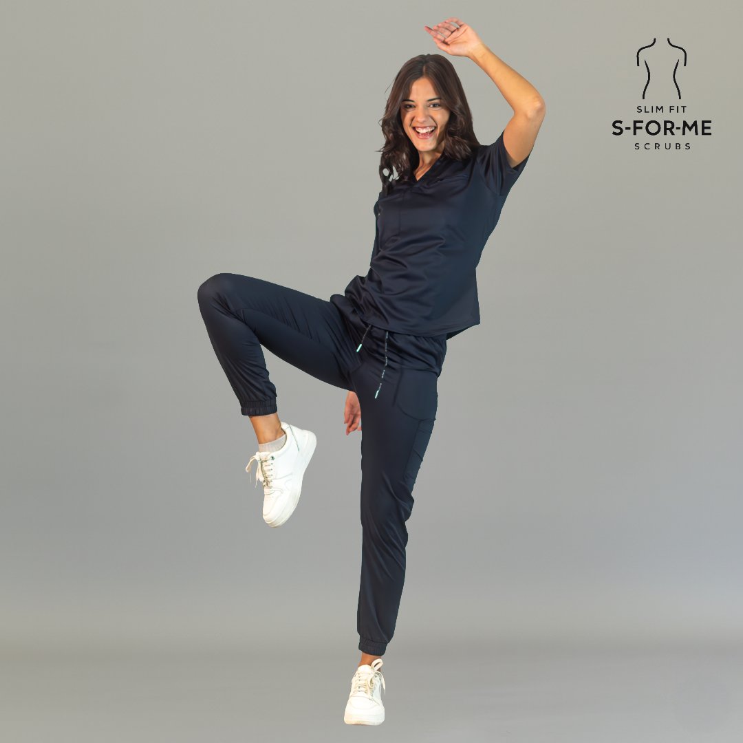 filipina bamboo mujer 511 azul marino uniforme medico Sandel Medica