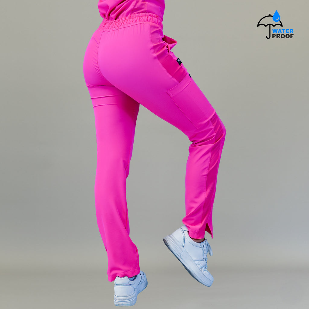Pantalón Quirúrgico Mujer 530 Rosa Fiusha Relaxed - Scrubs 530