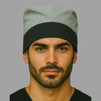 Gorro Quirúrgico Gris Stretch Unisex