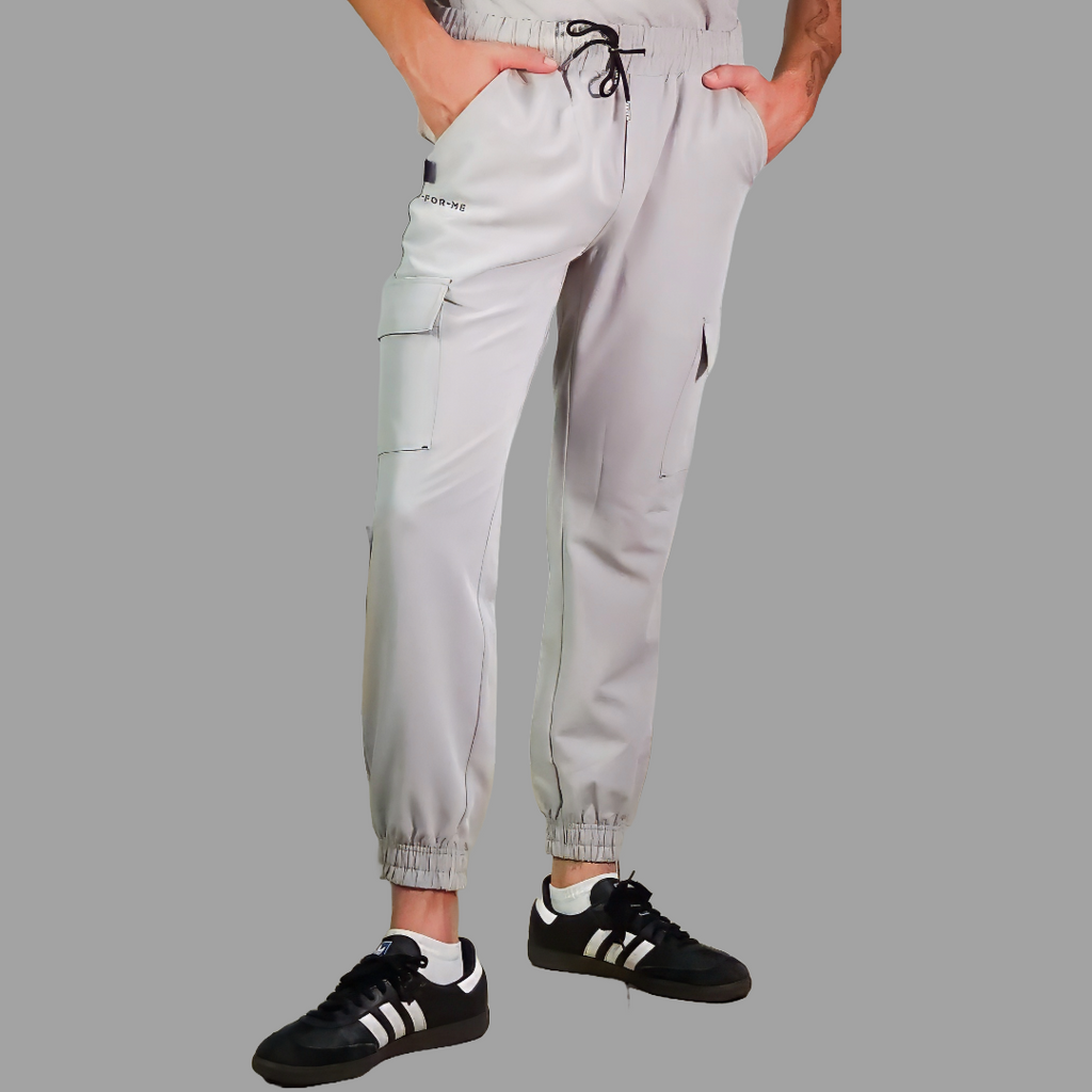 Conjunto Quirúrgico Antifluido Hombre – Estilo 300 Gris Perla