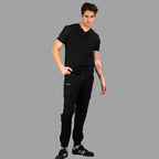 Filipina Quirurgica Antifluido Hombre Negra, Scrubs 300