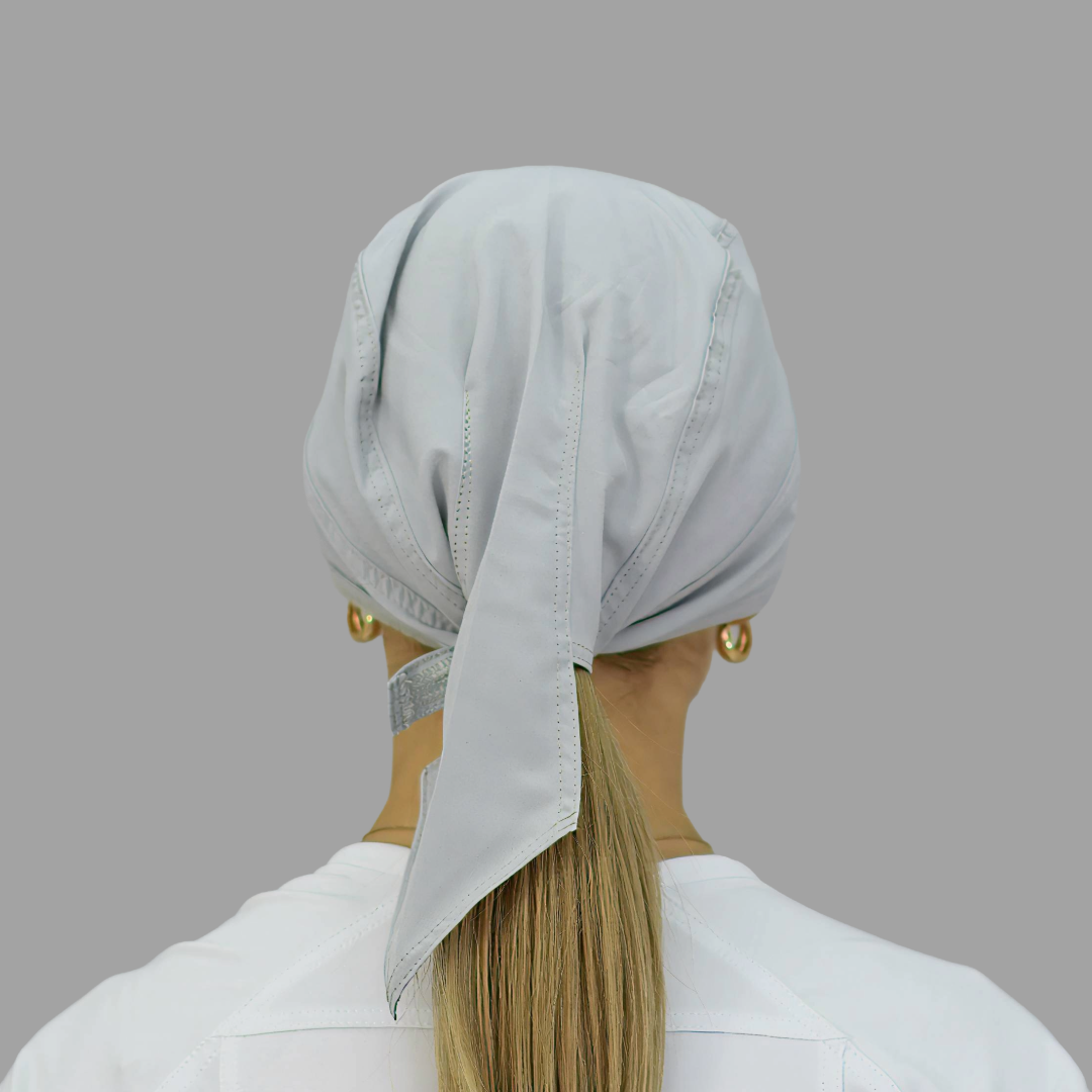 Gorro Quirúrgico Gris Unisex