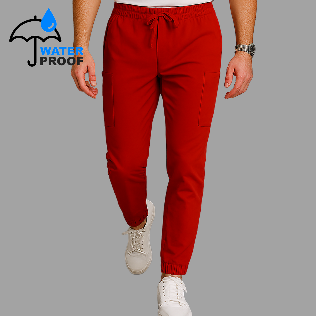 Jogger Hombre 501 Quirurgico Rojo lotus
