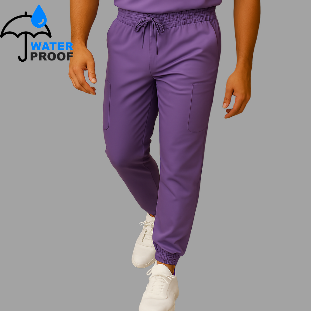 Jogger Hombre 501 Quirurgico Lila.