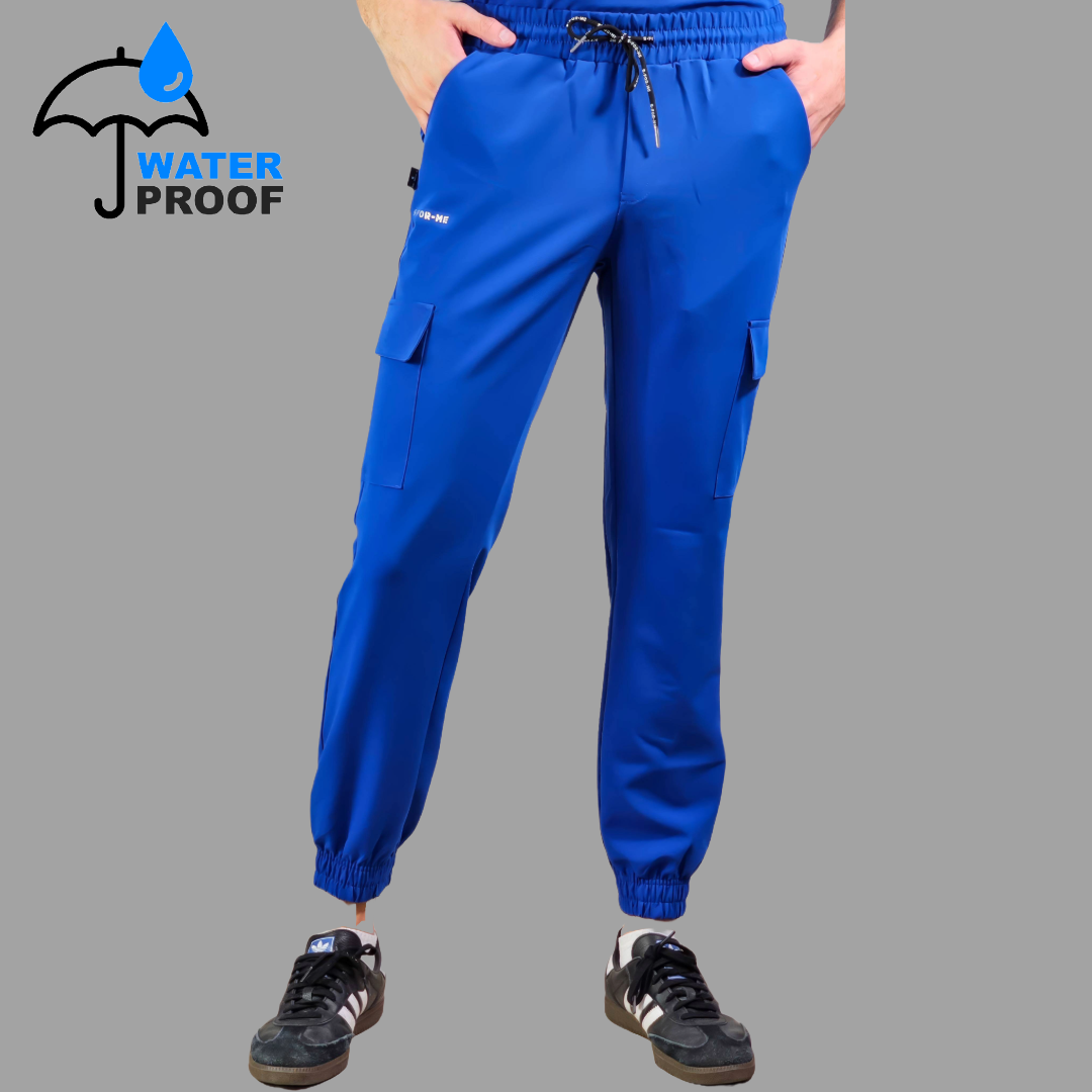 Jogger Quirurgico Antifluido Hombre Azul Rey, Scrubs 300