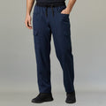 Pantalón quirúrgico hombre 940 azul marino Super Stretch vista frontal