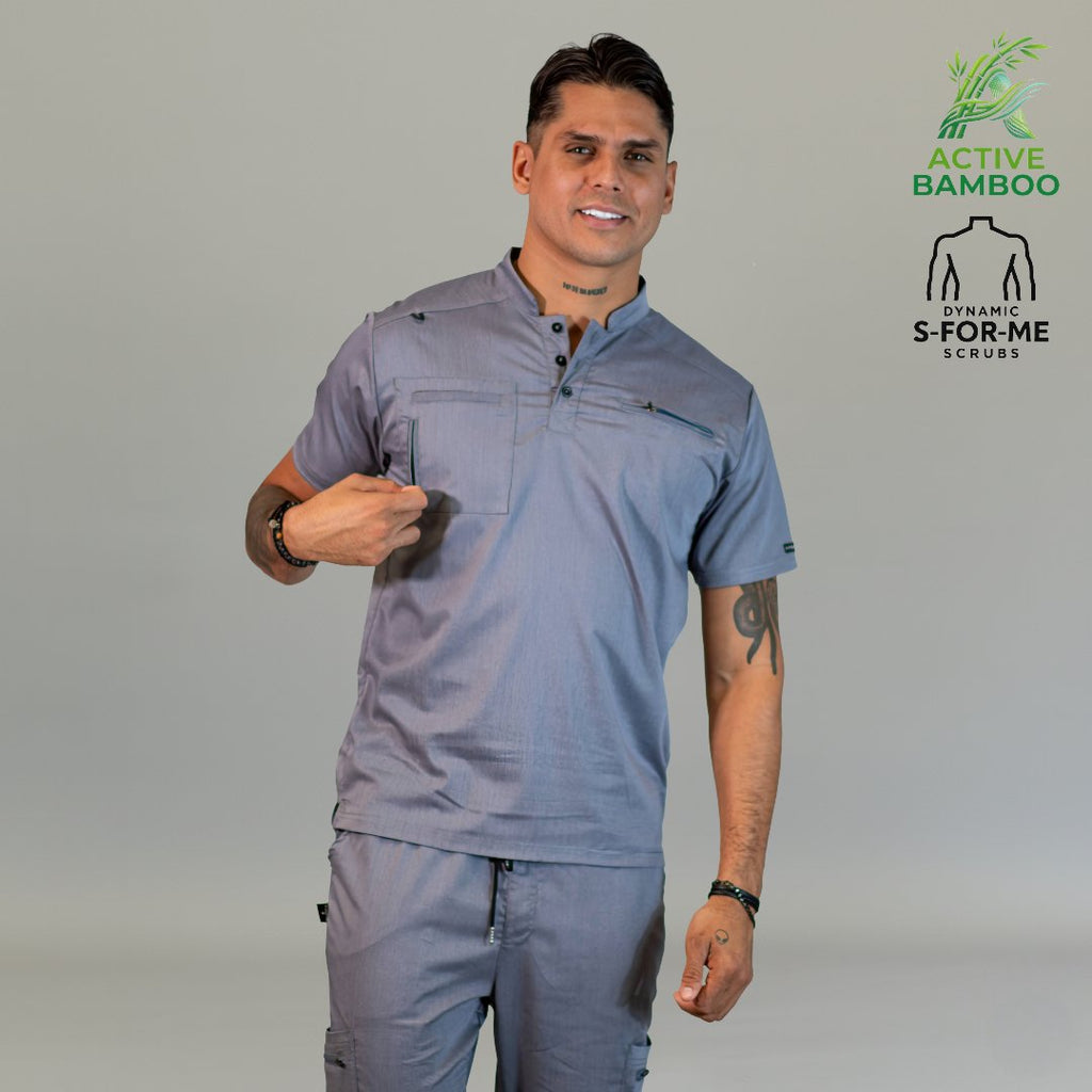 filipina bamboo hombre 511 gris vista lateral Sandel Medica