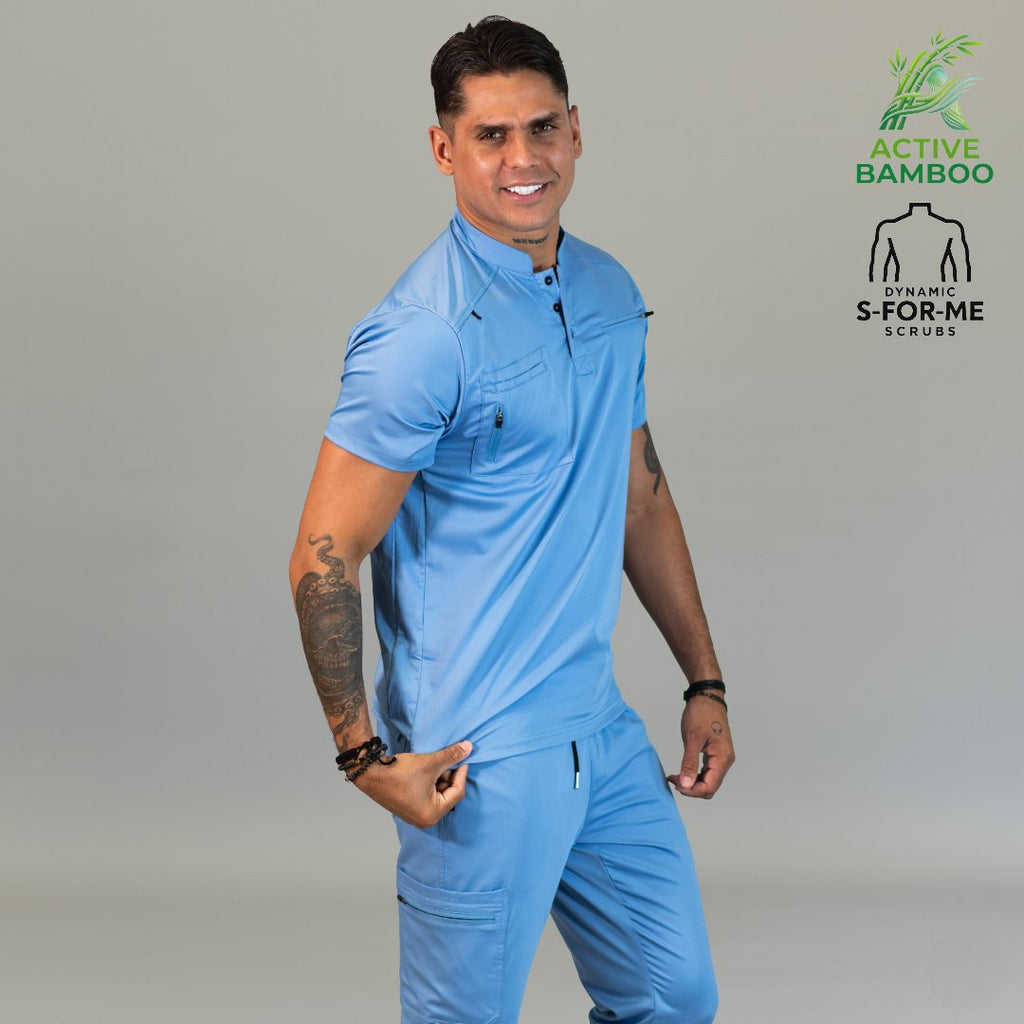 filipina bamboo hombre 511 plumbago cuello en V Sandel Medica