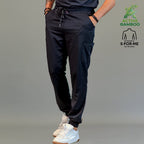 jogger bamboo hombre 510 negro vista lateral Sandel Medica