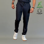 jogger bamboo hombre 510 negro tela bambu antibacterial Sandel Medica