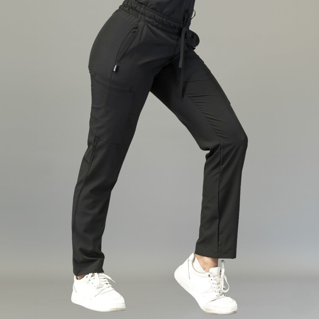 Pantalón Mujer 515 Quirúrgico Negro Relaxed, Scrubs 515