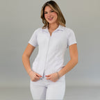 filipina alviero blanca mujer cuello sport Sandel Medica