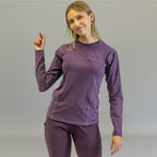 Blusa Interior Mujer Manga Larga | Morado Súper Stretch — vista principal