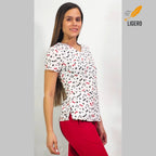 Filipina de Scrubs 600 Dama Estampado Paw/Huellas