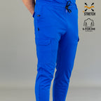 Scrub pants hombre azul rey 901 Super Stretch