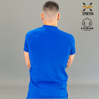 Vista posterior de filipina quirúrgica azul rey hombre Scrubs 901