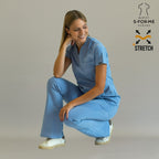Filipina 915 plumbago - scrubs mujer para hospitales y clínicas México