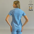 Filipina 915 mujer plumbago - uniforme quirúrgico mujer Sandel Médica