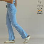 Pantalón quirúrgico 915 plumbago - ropa quirúrgica para doctoras México