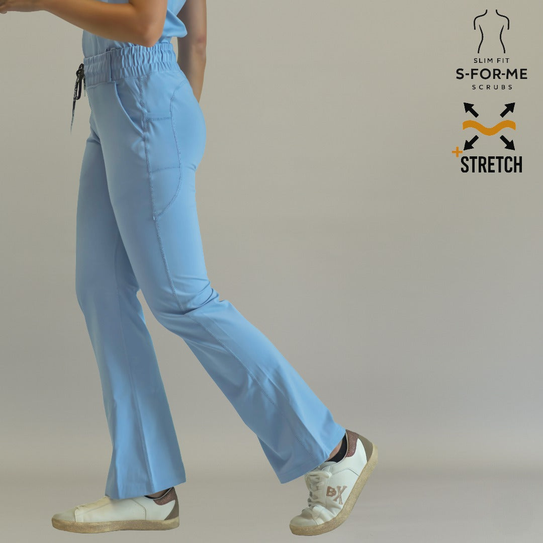 Pantalón quirúrgico 915 plumbago - ropa quirúrgica para doctoras México
