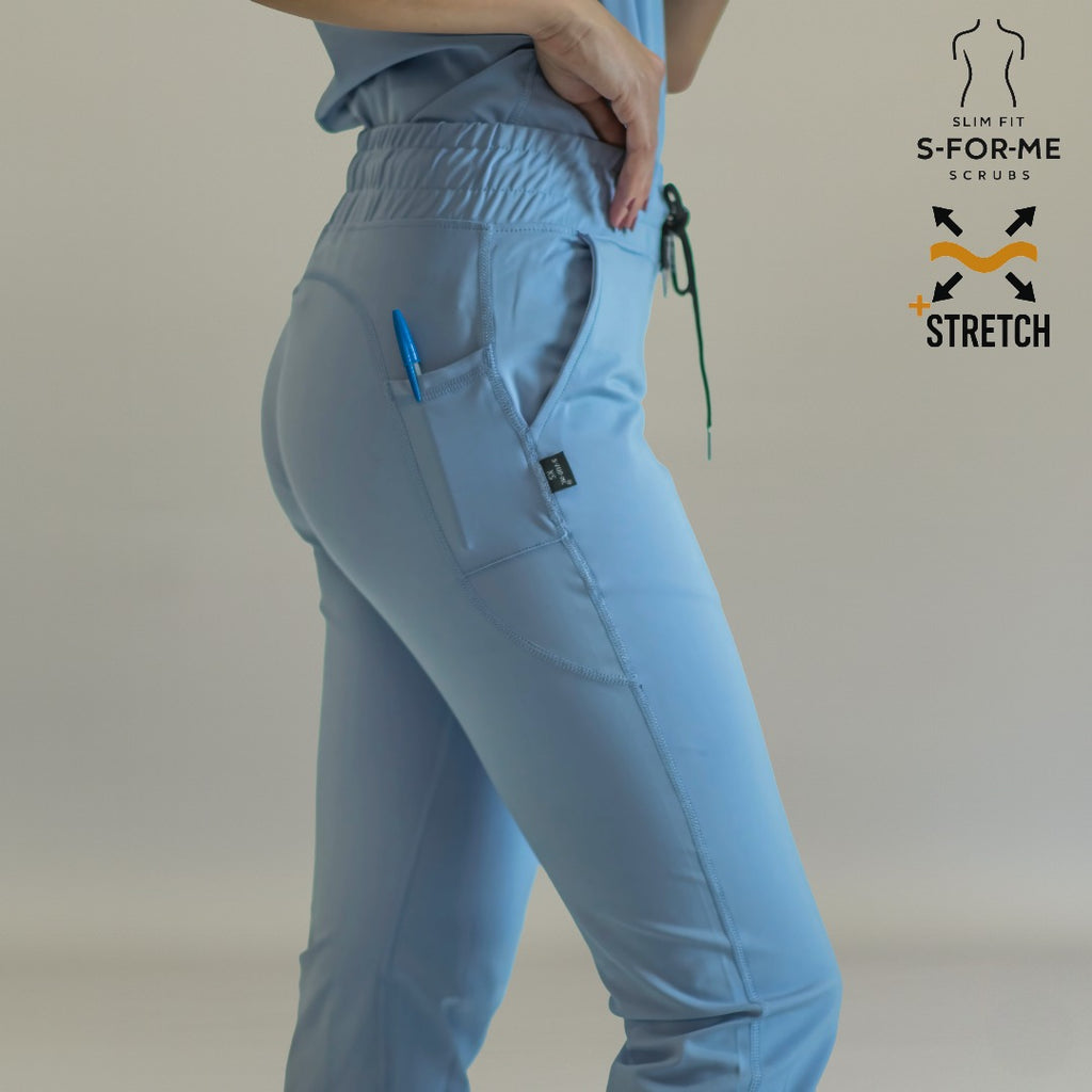 Pantalón 915 Super Stretch plumbago - uniforme de enfermera México
