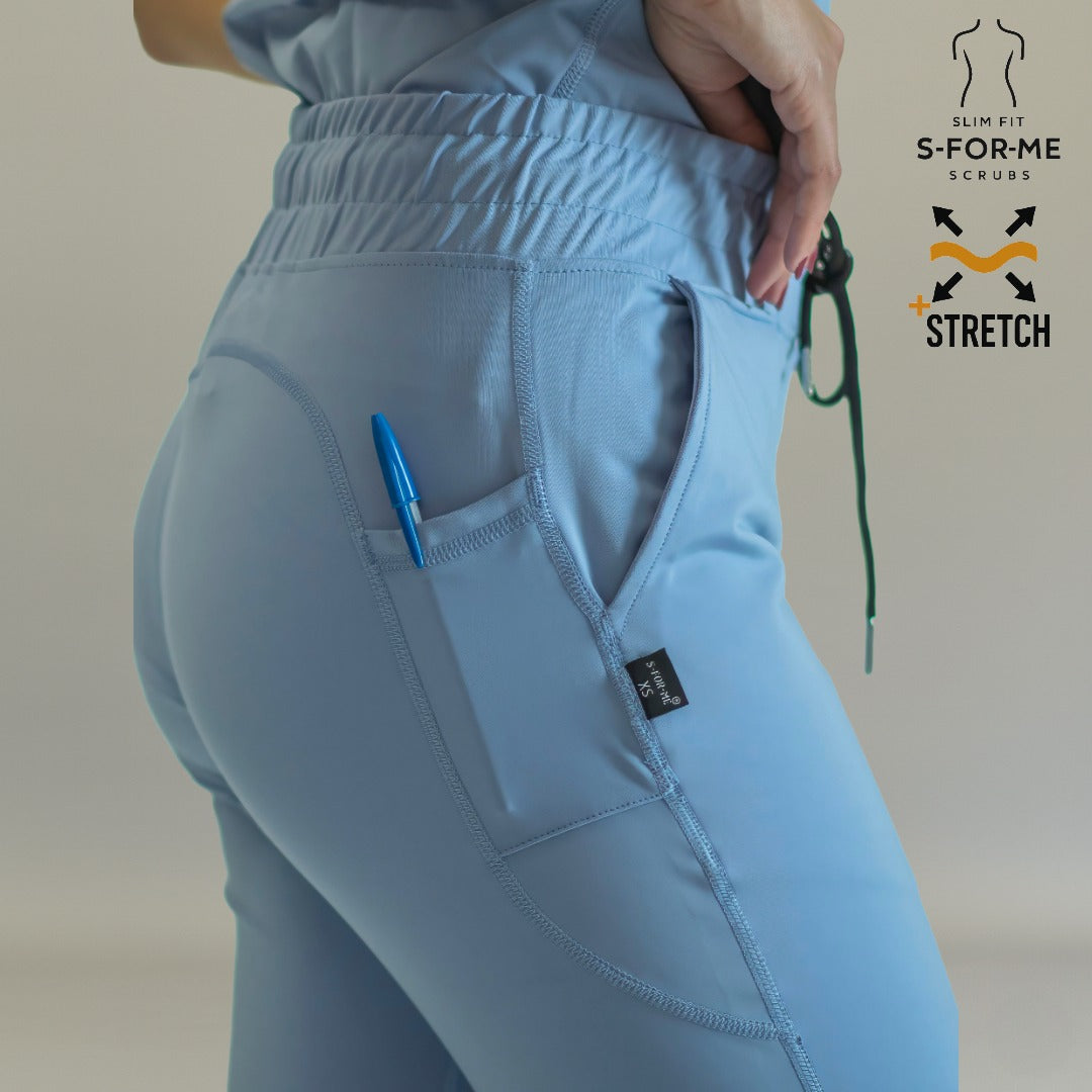 Pantalón plumbago 915 mujer - pijamas quirúrgicas mujer Super Stretch