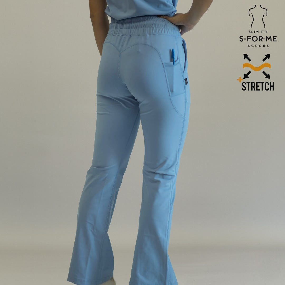 Pantalón quirúrgico plumbago 915 - uniformes quirúrgicos mujer Sandel